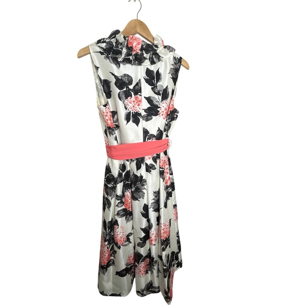 Jessica Howard Floral Ruffle Dress Size 16 - Picture 9 of 14